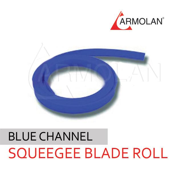 120&Prime; BLUE CHANNEL SQUEEGEE BLADE ROLL