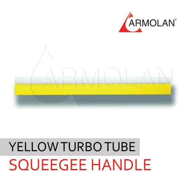 18 &frac12;&rdquo; YELLOW TURBO TUBE SQUEEGEE W/HANDLE